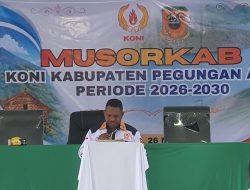 Raboni Dowansiba Ajak Musorkab KONI Pegaf Jadi Momentum Kebangkitan Olahraga