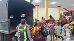 Dihantui Isu KKB, 101 Warga Pedalaman Mengungsi ke Mapolres Boven Digoel