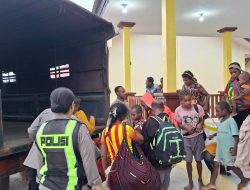 Dihantui Isu KKB, 101 Warga Pedalaman Mengungsi ke Mapolres Boven Digoel