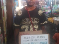 Abdullah Abau Galang Dukungan bagi Korban Bom PD II di Biak