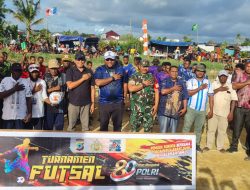 Olahraga Jadi Perekat Kebersamaan, Polda Papua Barat Daya Satukan Pemuda Kokoda Lewat Futsal