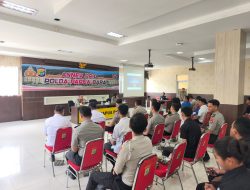 Perkuat Sinergi Kehumasan, Polda Papua Barat Gelar Anev PPID Satker Triwulan I Tahun 2026