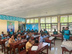 Cegah Perundungan Sejak Dini, Mahasiswa KKN UNAMIN Sosialisasikan “Stop Bullying” di SD Negeri 6 Klablim
