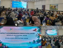 BPS Papua Barat dan Papua Barat Daya Evaluasi Sensus Ekonomi 2026, Merry Targetkan Data Tuntas dan Akurat